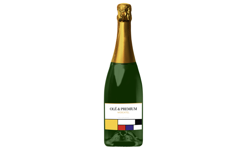 Ole & premium Espumoso halvsød moscatel hvidvin ( Mousserende vin)