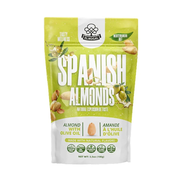 Spanske mandler - olivenolie 100 gr.
