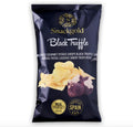 Spanske Gourmet chips m. sort trøffel - 125gr.